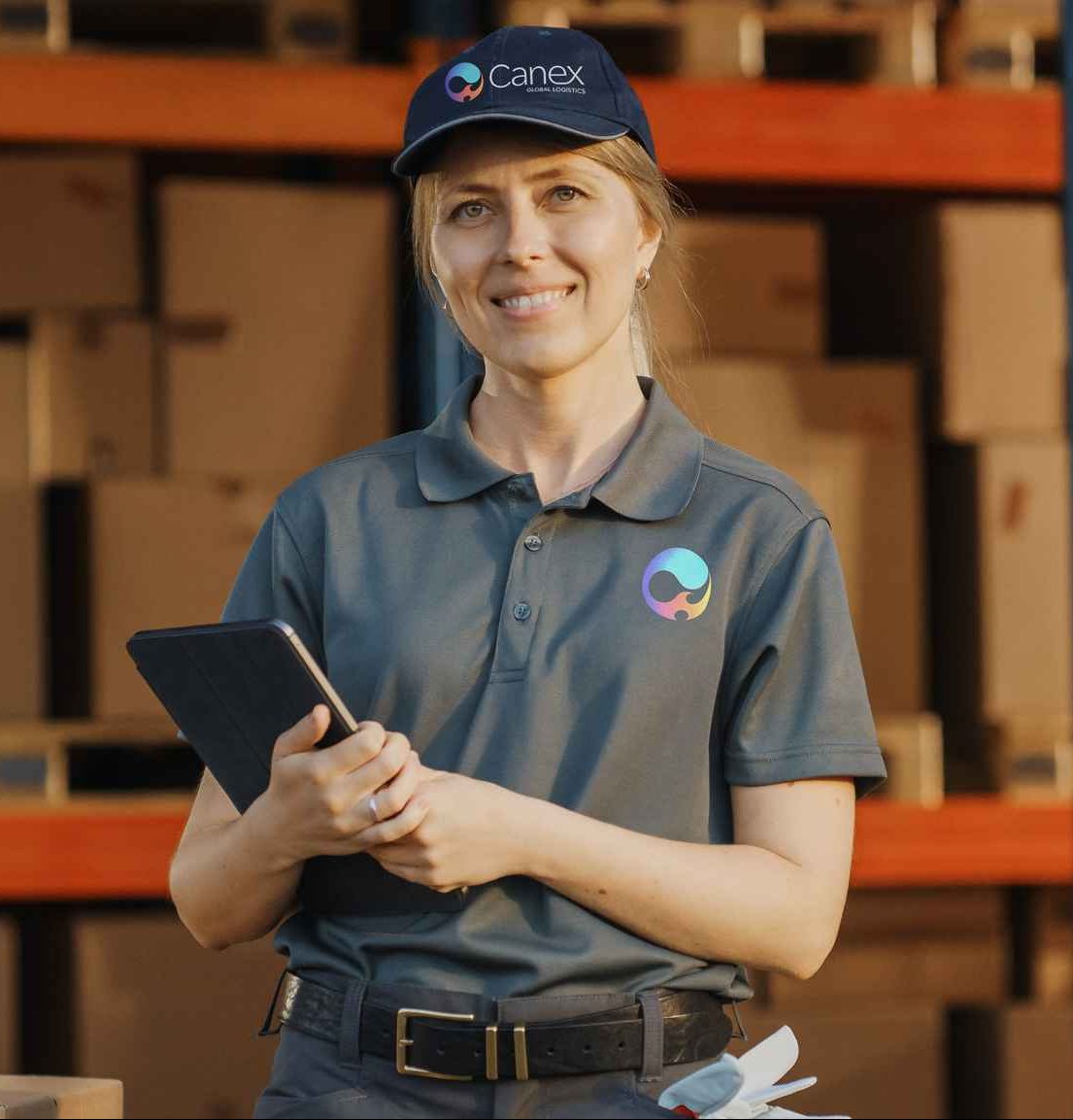 logistic employee portrait
